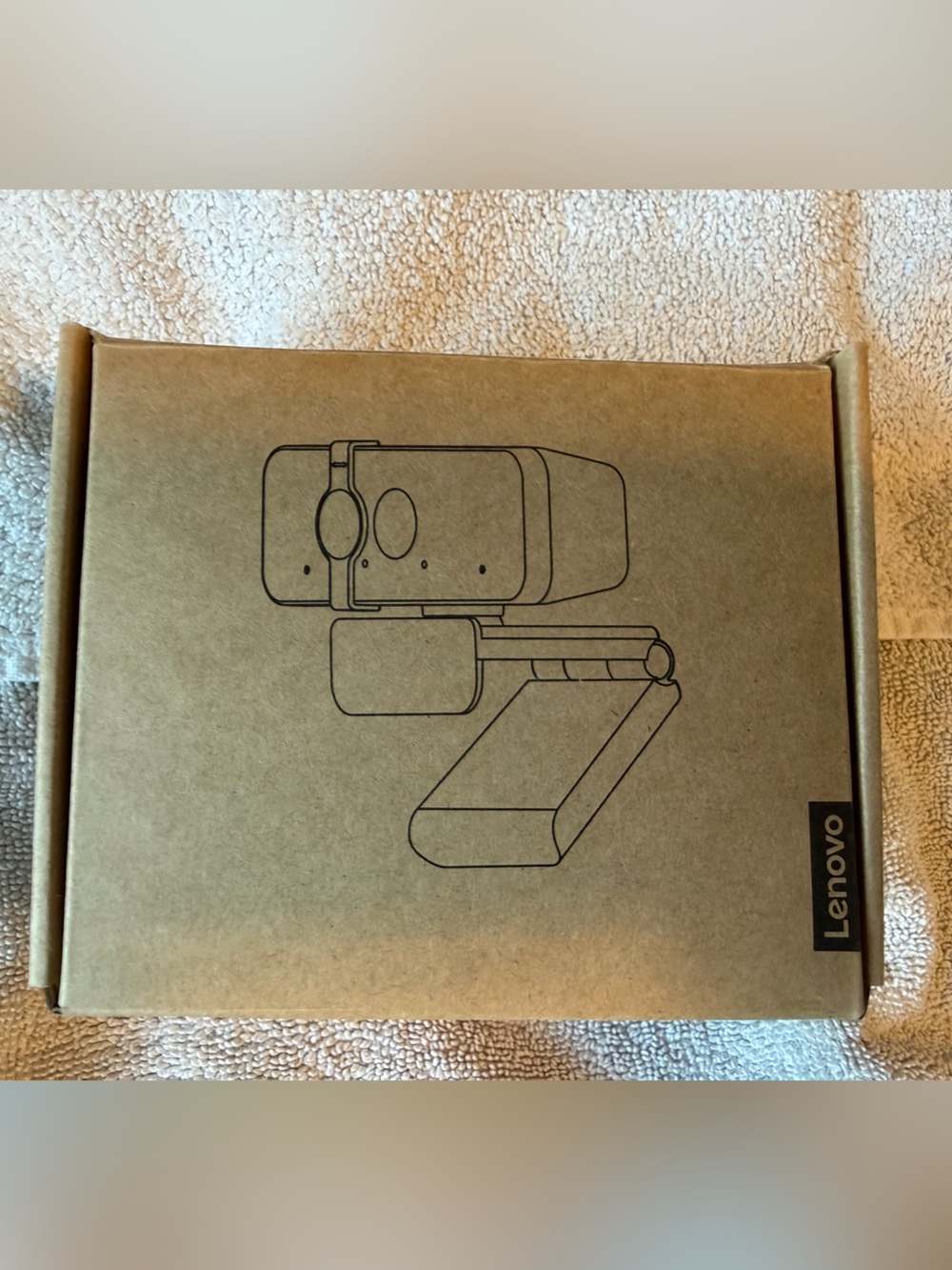 Lenovo Essential FHD Webcam - Black